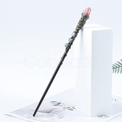 Cherry Quartz Glass Magic Wand PW-WG11250-06-1