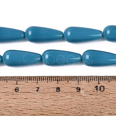 Opaque Glass Beads Strands GLAA-Q113-03A-C04-1