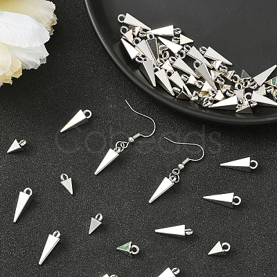 100Pcs 2 Styles Alloy Pendants FIND-SC0019-86P-1