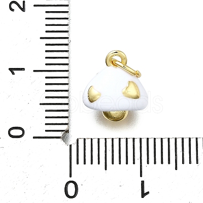 Brass Enamel Charms KK-K400-29G-01-1