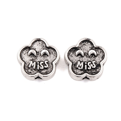 Tibetan Style Alloy Beads FIND-S230-02AS-1