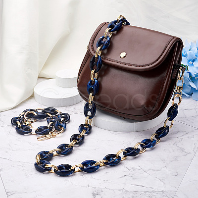 2Pcs 2 Style Resin Bag Handles DIY-GN0001-02B-1
