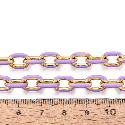 304 Stainless Steel Enamel Cable Chains CHS-ZX006-06L-1