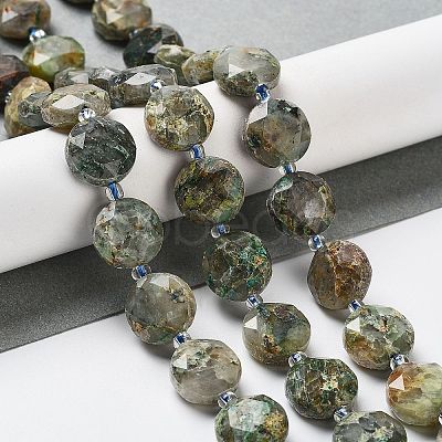 Natural Rhyolite Jasper Beads Strands G-NH0004-011-1