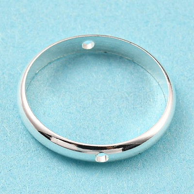 Brass Beads Frames KK-O133-014G-S-1