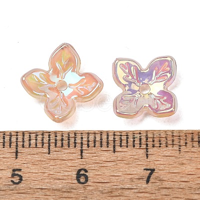 Plating Opaque Acrylic Beads AC-CBA99FE-02-1