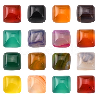 Natural Agate Cabochons X-G-G593-19-1