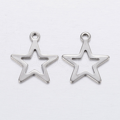Tarnish Resistant 304 Stainless Steel Pendants STAS-P198-71-1