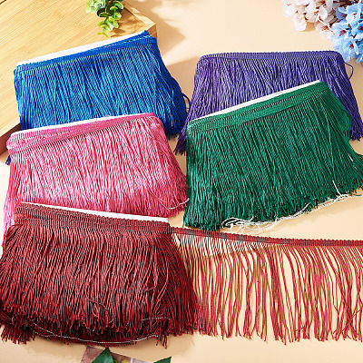 Polyester Tassel Ribbons OCOR-TAC0018-02D-1