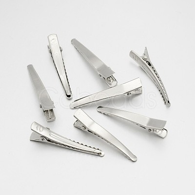 Iron Alligator Hair Clip Findings IFIN-A171-09D-1