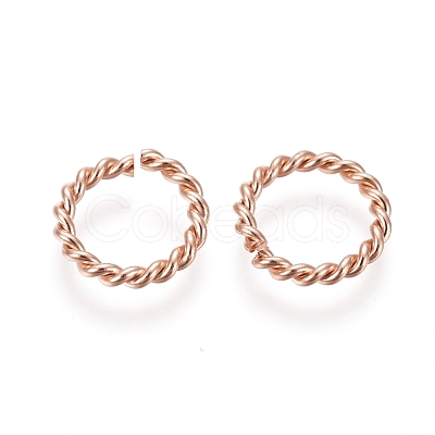 304 Stainless Steel Open Jump Rings STAS-E484-71G-RG-1
