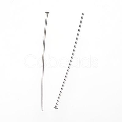 Tarnish Resistant 304 Stainless Steel Flat Head Pins STAS-D448-A-013P-1