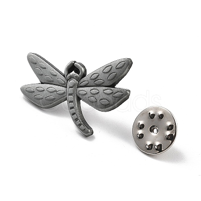 Retro Dragonfly Alloy Brooches for Backpack Clothes JEWB-V004-01C-1