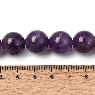 Natural Chevron Amethyst Beads Strands G-S033-1