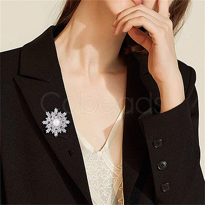 Brass Safety Brooch JBR073A-1