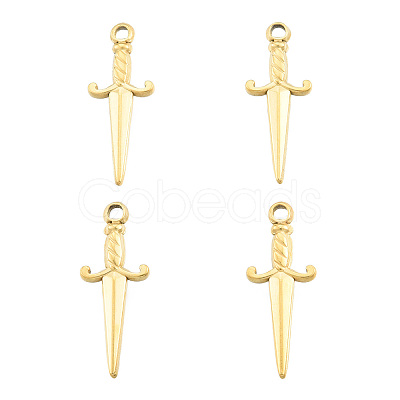 Ion Plating(IP) 201 Stainless Steel Pendants STAS-N098-246LG-1