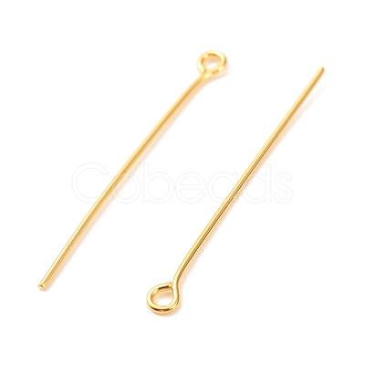 Brass Eye Pins KK-F824-113C-G-1