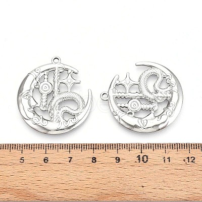304 Stainless Steel Pendants STAS-T065-11P-1