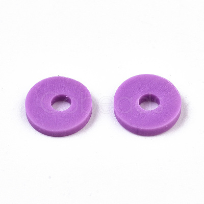 Handmade Polymer Clay Beads CLAY-Q251-6.0mm-112-1