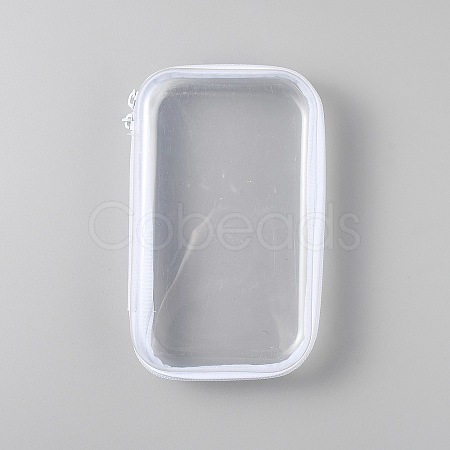 Portable Travel PVC Rectangle Packaging Zipper Boxes CON-WH20020-01D-1