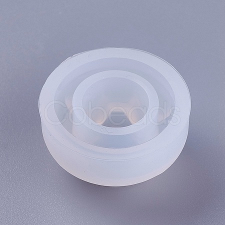 Transparent DIY Ring Silicone Molds DIY-WH0128-04B-1