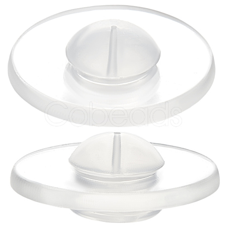 30Pcs Silicone Ear Nuts SIL-BBC0001-04B-1
