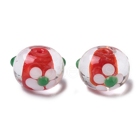 Handmade Lampwork Enamel Beads LAMP-Z020-04C-1