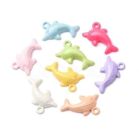 Spray Paint Alloy Pendants FIND-H060-01A-1