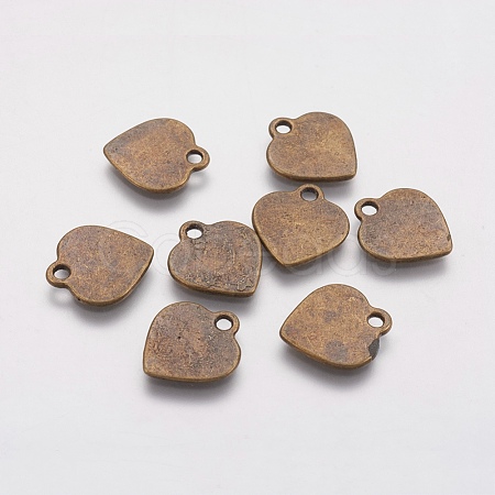 Tibetan Style Alloy Stamping Blank Tag Charms MLF10989Y-NF-1