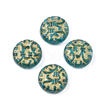 Plating Acrylic Beads PACR-N008-023-1