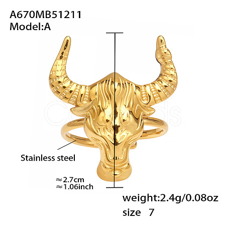 316L Surgical Stainless Steel Enamel Cuff Open Rings WG18EEE-07-1