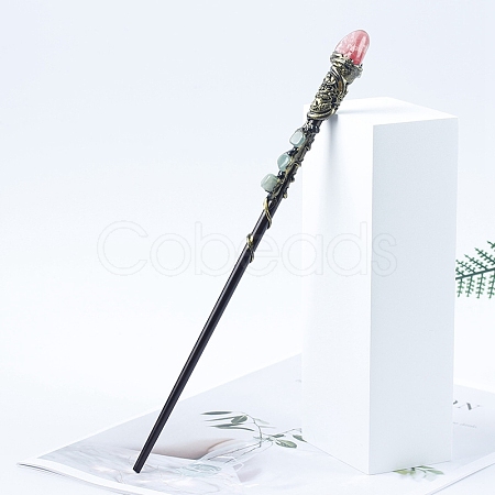 Cherry Quartz Glass Magic Wand PW-WG11250-06-1