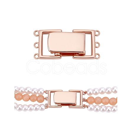 1Pc 925 Sterling Silver Fold Over Clasps STER-PH0004-13-1