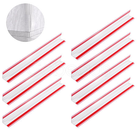 Self-Adhesive PVC Corner Protector Strips DIY-WH0899-990-1