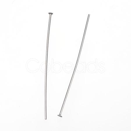 Tarnish Resistant 304 Stainless Steel Flat Head Pins STAS-D448-A-013P-1