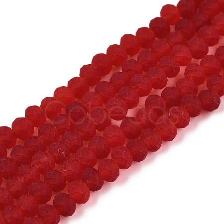 Transparent Glass Beads Strands EGLA-A044-T3mm-MD01-1