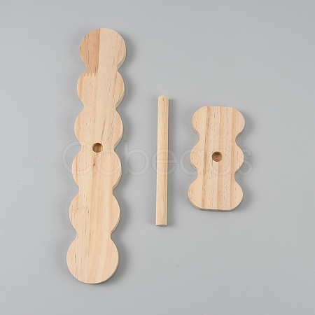 Wood Headband Holders ODIS-WH0043-301A-1