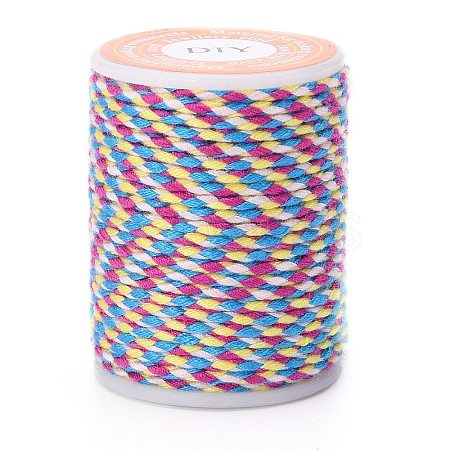 4-Ply Polycotton Cord with Metallic Thread X1-OCOR-Z003-D42-1