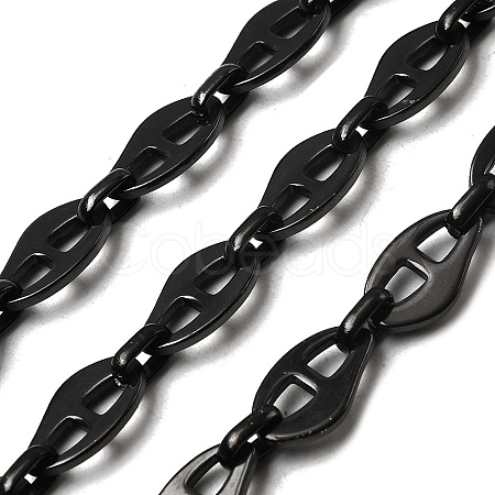 304 Stainless Steel Nuggets Link Chains CHS-S012-19B-1