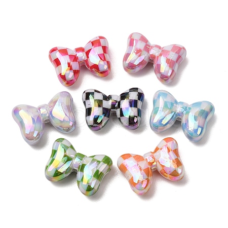 UV Plating Opaque Acrylic Beads AC-CBA8339-01A-1