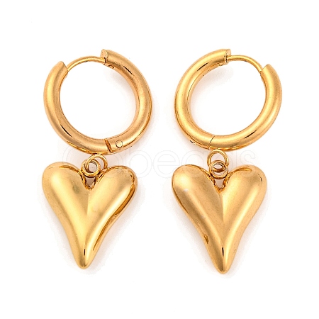 304 Stainless Steel Hoop Earrings for Women EJEW-Z057-14G-01-1