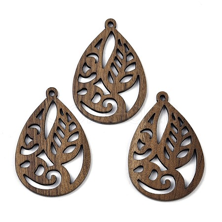 Walnut Wood Pendants WOOD-A025-04E-1