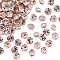 Preciosa&reg MAXIMA Crystal Round Stones, Czech Crystal, Dura Foiling, Round(431 11 615 Chaton), 70530 Vintage Rose, SS8/PP17(2.3~2.5mm)