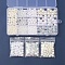 DIY Beads Jewelry Making Finding Kit, Including Imitation Pearl & Round & Heart & Transparent Acrylic & ABS Plastic Beads, White, 4~10x4~10x3~10mm, Hole: 1.5~2.5mm, 1197Pcs/set 