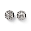 304 Stainless Steel Rhinestone European Beads STAS-A092-10N-P-1