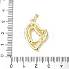 Brass Pendants KK-Z128-03G-3