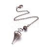 Brass Pointed Dowsing Pendulums KK-K239-03-2