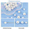30Pcs 3 Sizes Shell Pearl Beads BSHE-PH0001-21-4