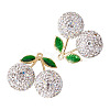2Pcs Alloy Cherry Charms FIND-TA0009-30E-1