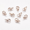 Ion Plating(IP) 304 Stainless Steel Lobster Claw Clasps STAS-P185-15-RG-1